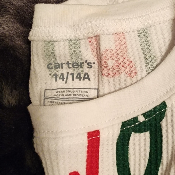 Carter's Christmas Pajamas LOT- Sizes 5, 10 & 14 - Picture 6 of 10